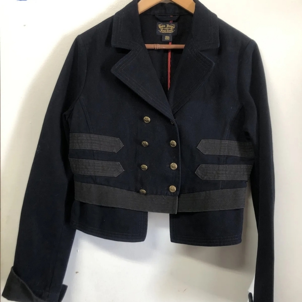 Ralph Lauren Denim Military Jacket